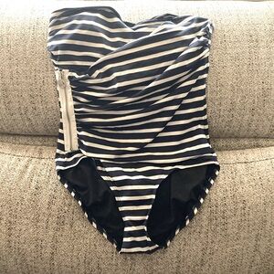 Michel Kors | Strapless One Piece Swim Suite | M (8)